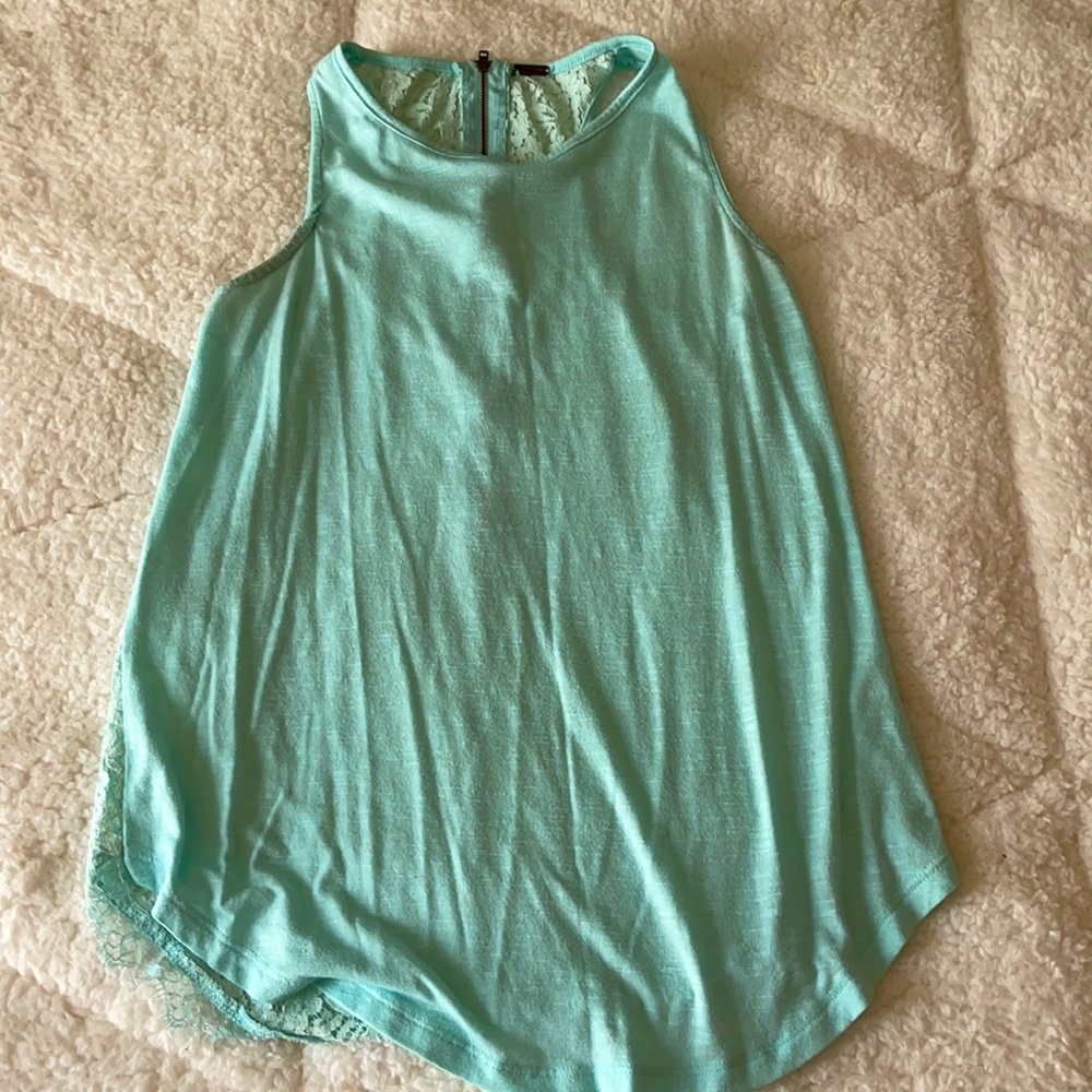 Blue flowy Top